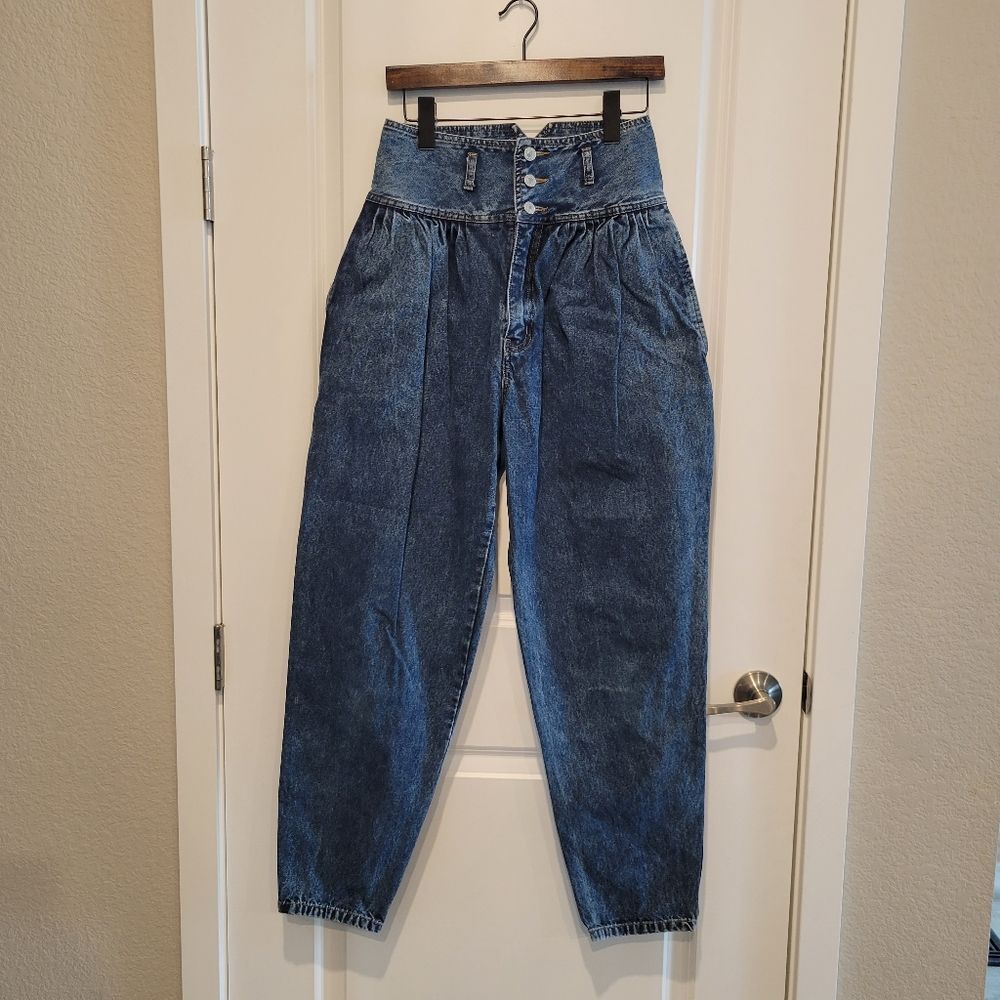 🖤 HOST PICK 🖤 Vintage 1980s Pleated Jordache High Rise ✌️ Mom Jeans ✌️ Size 10
